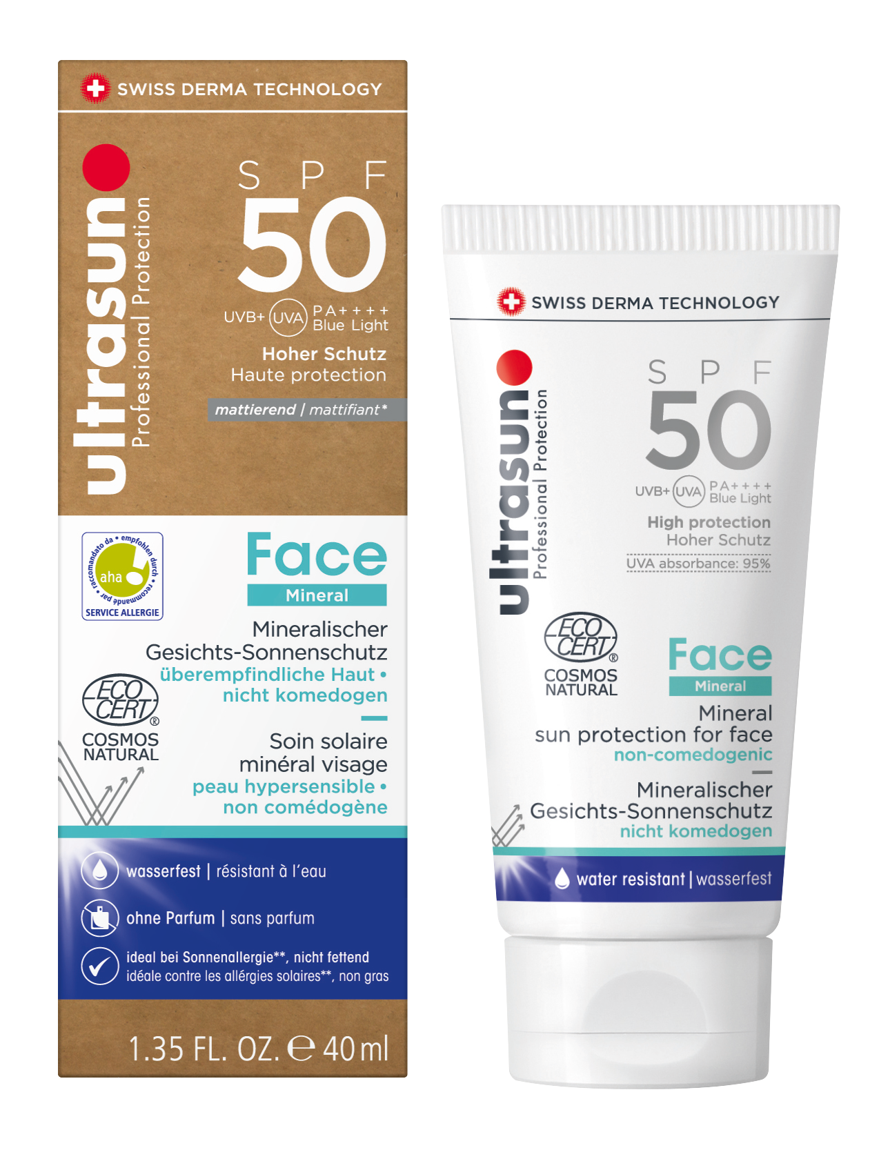 Mineral Face SPF50 Schutz für sehr empfindliche Haut