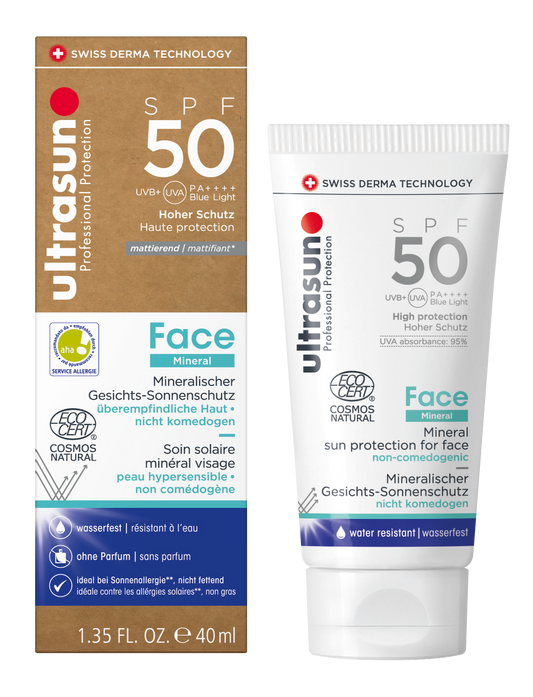 Mineral Face SPF50 Schutz für sehr empfindliche Haut